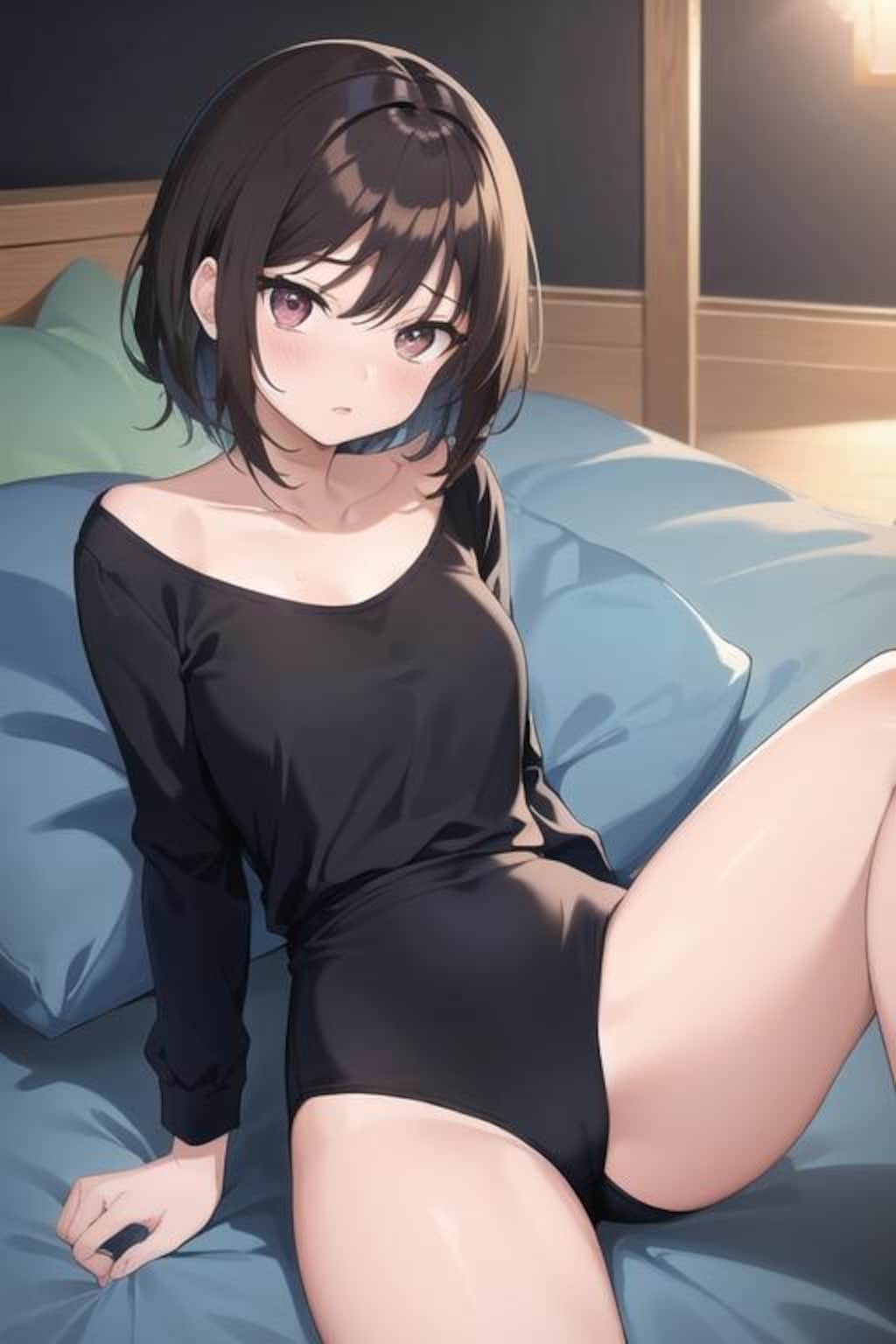 黒髪娘706
