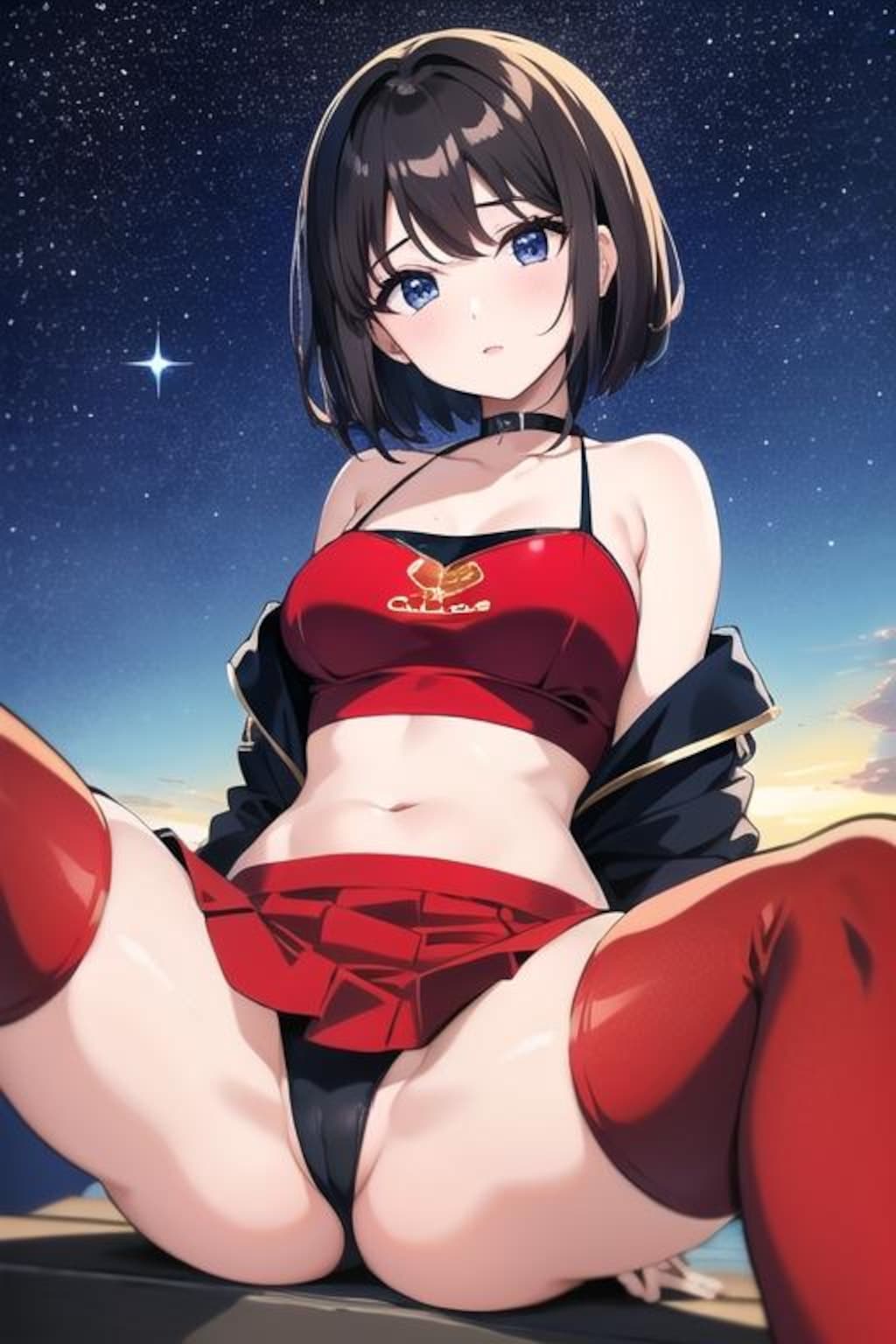 黒髪娘706