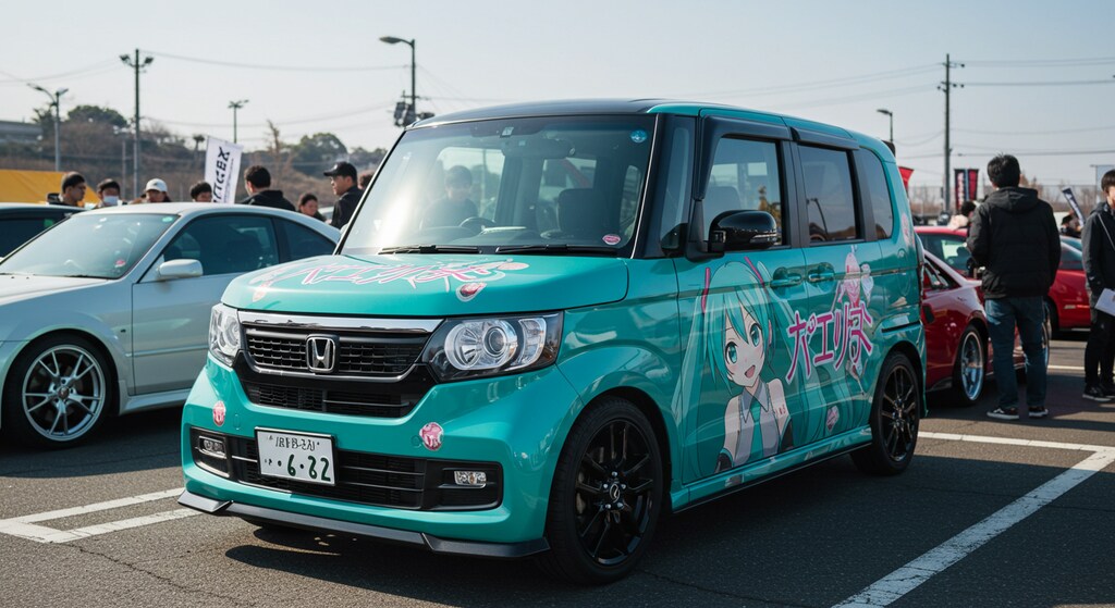 初音ミク痛車N-BOX