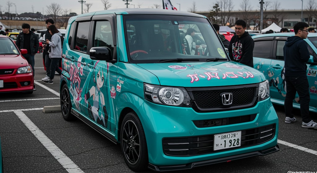 初音ミク痛車N-BOX