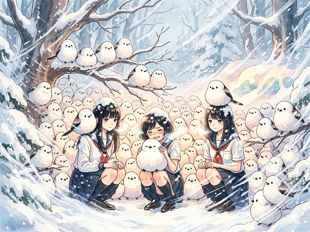 一緒にいるとあったかいね