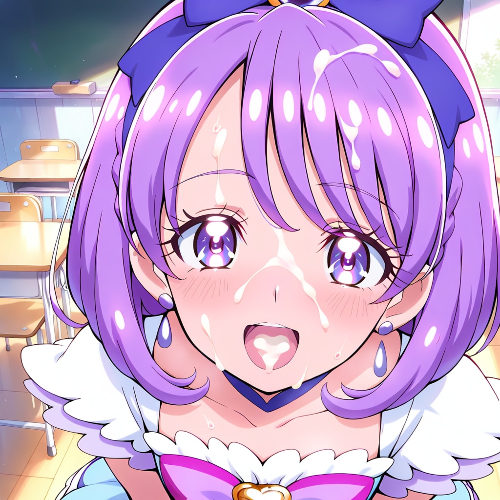 顔もお口も・・・