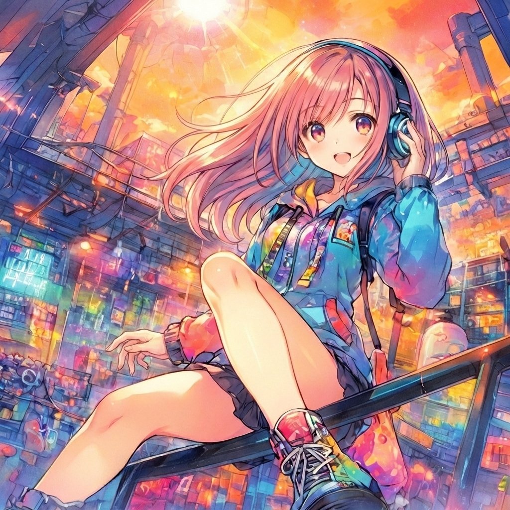 ヘッドホン少女03