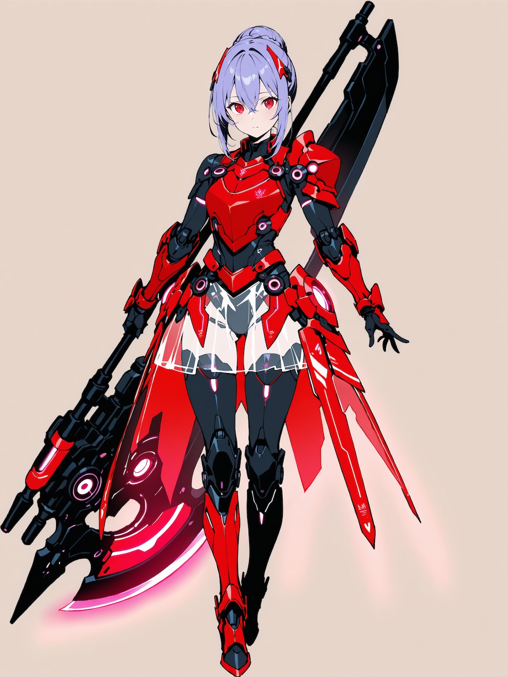 パワードスーツ with 巨大武器