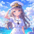 海軍の女将校 3枚目