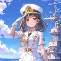 海軍の女将校 2枚目