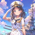 海軍の女将校 6枚目