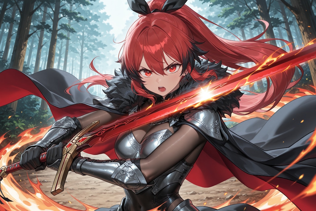 戦うクレアちゃん