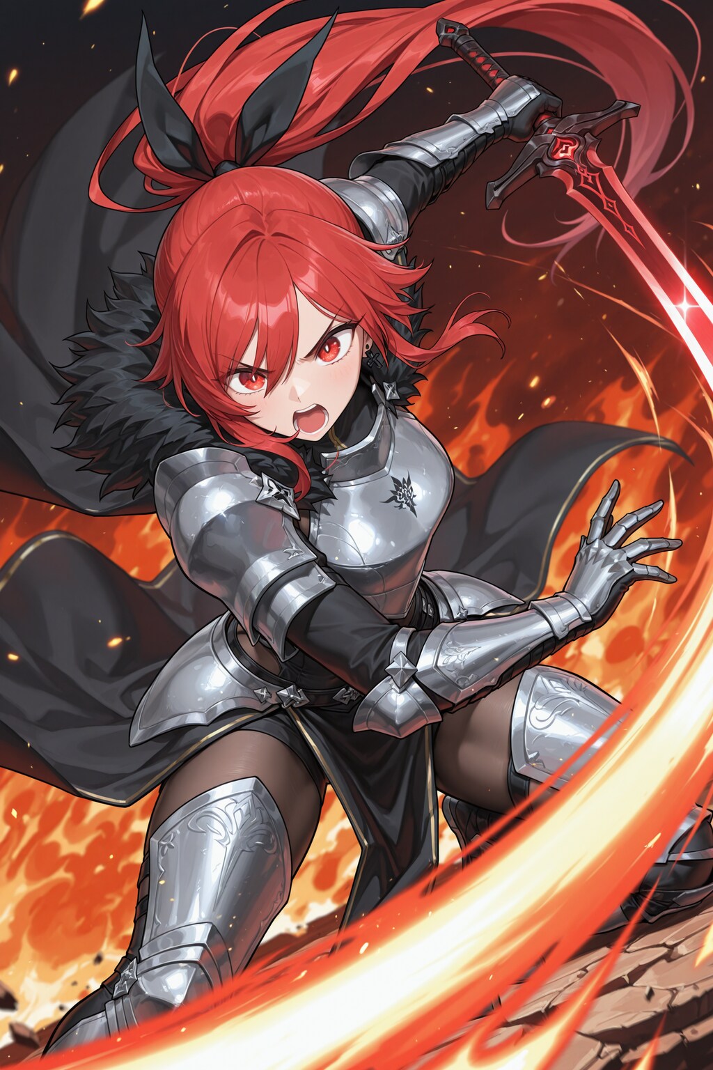 戦うクレアちゃん