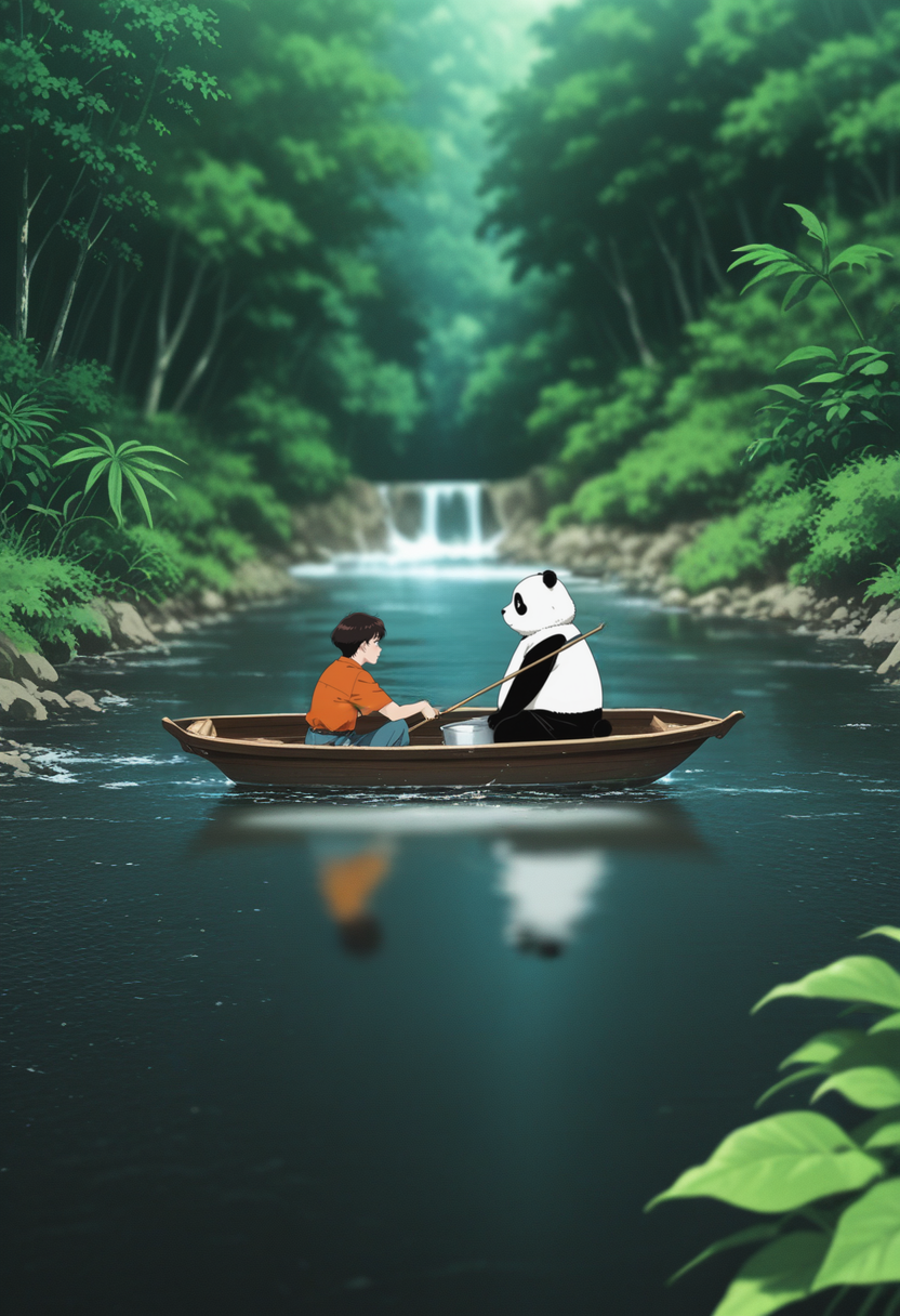 パンダ哲学 | の人気AIイラスト・グラビア