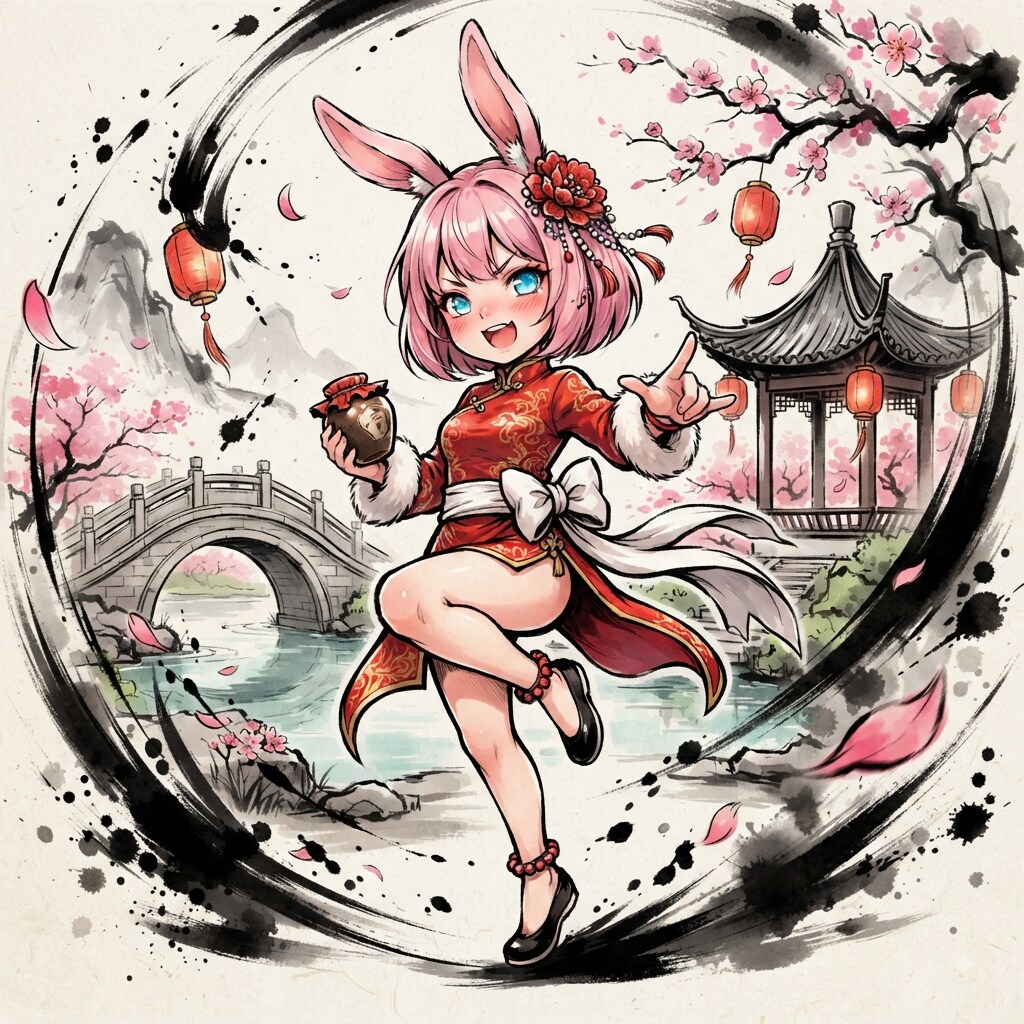 ケモミミカンフー220 | の人気AIイラスト・グラビア
