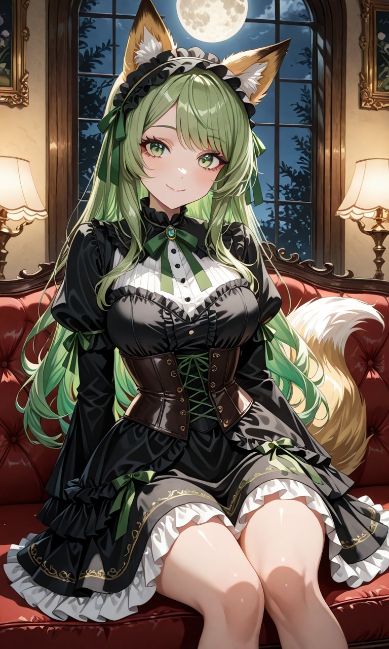 タウラ(こんねぇ)ゴスロリ | の人気AIイラスト・グラビア