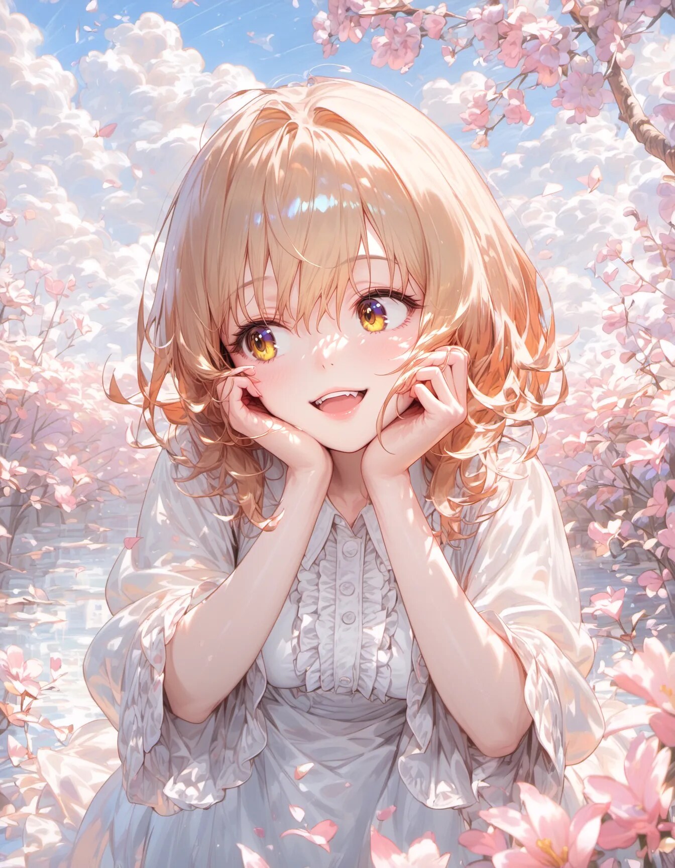 Cherry Blossom Seraph | の人気AIイラスト・グラビア