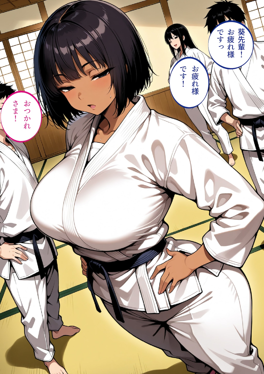 おじさん達にめちゃくちゃにされたい格闘娘佐々木葵/B面🥋制作中🥋