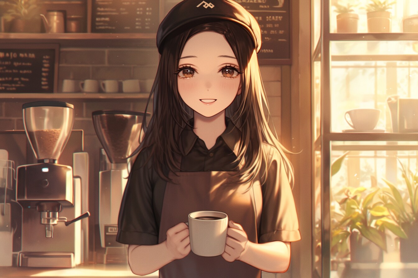カフェのお姉さん☕✨210 | の人気AIイラスト・グラビア