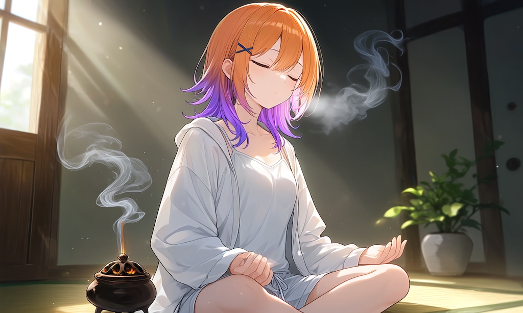 香りの朝。