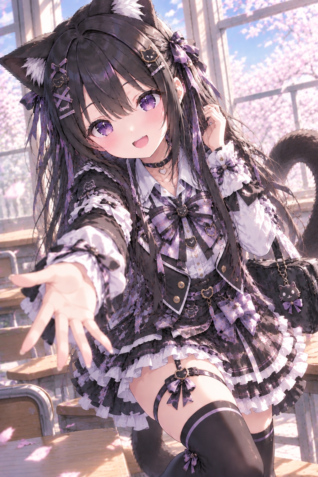 七海の制服、どれが好き？🐈‍⬛🎀