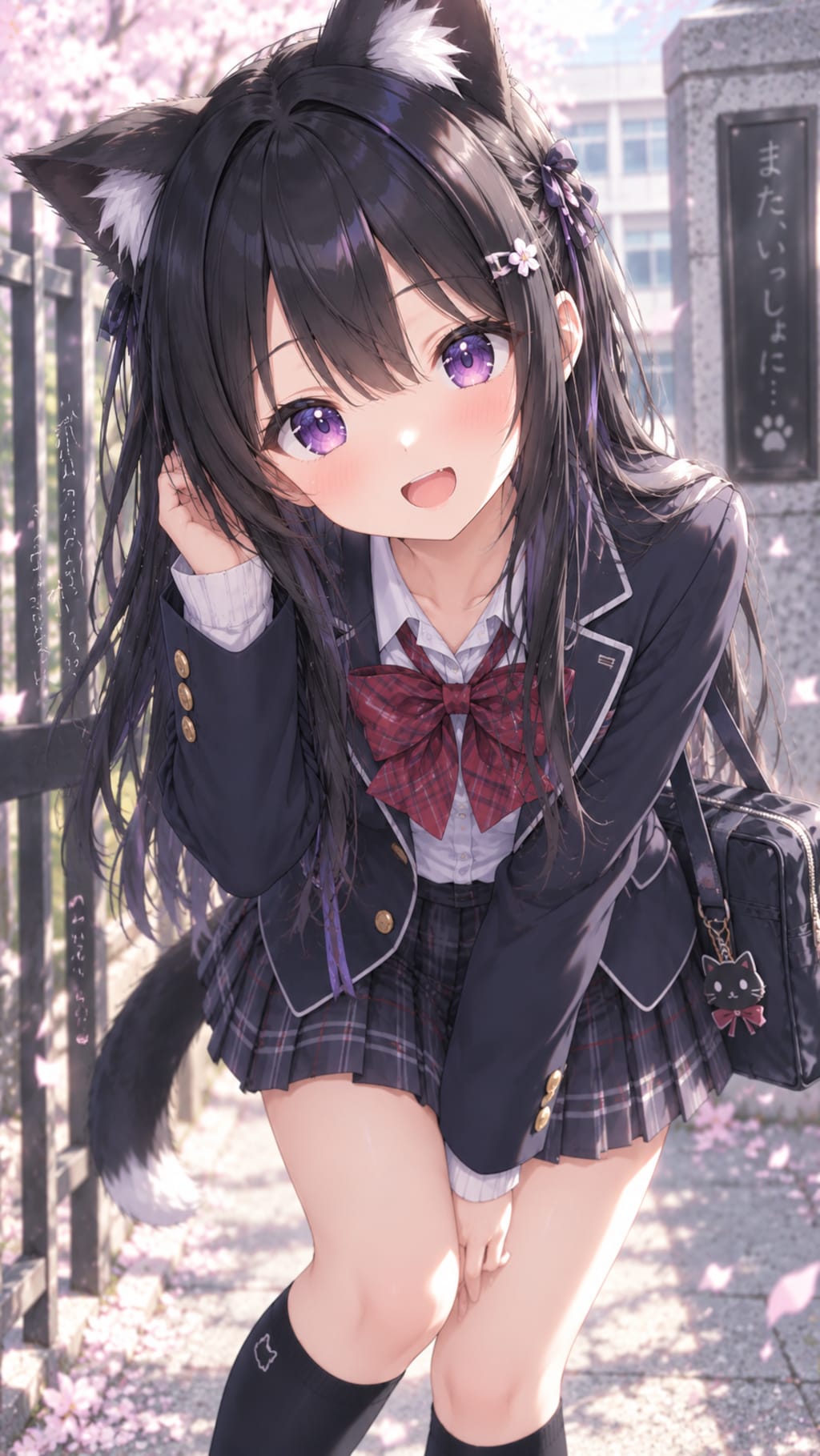 七海の制服、どれが好き？🐈‍⬛🎀