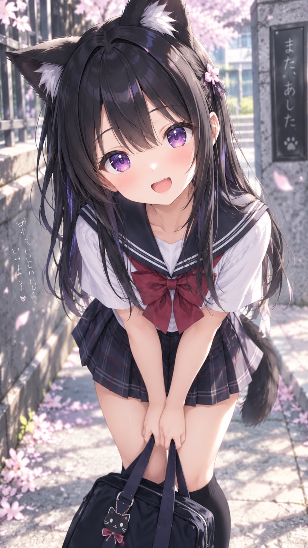 七海の制服、どれが好き？🐈‍⬛🎀