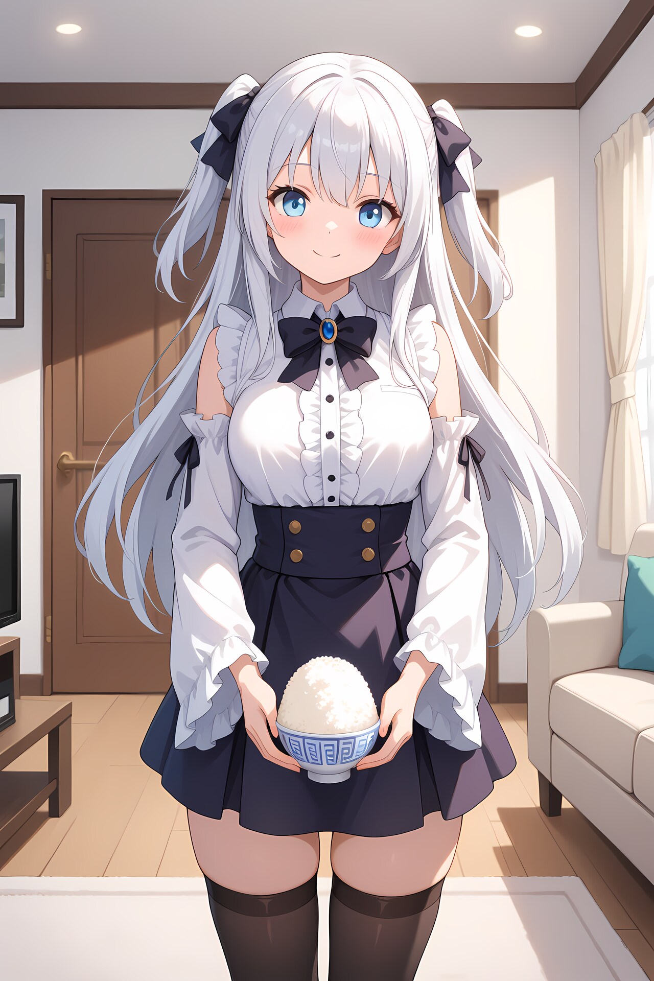ご飯にする？