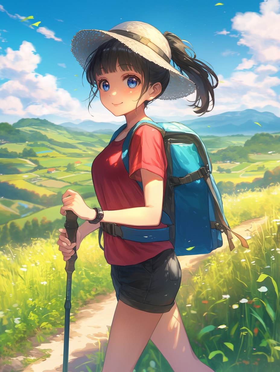 旅する少女243 | の人気AIイラスト・グラビア
