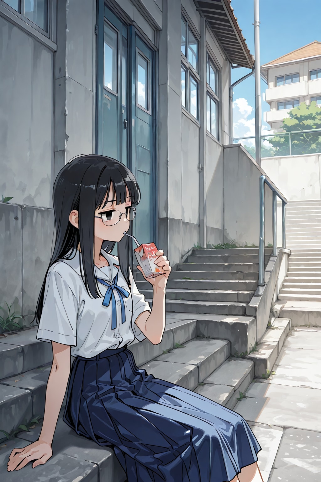 眼鏡×公立ダサ制服女子２６