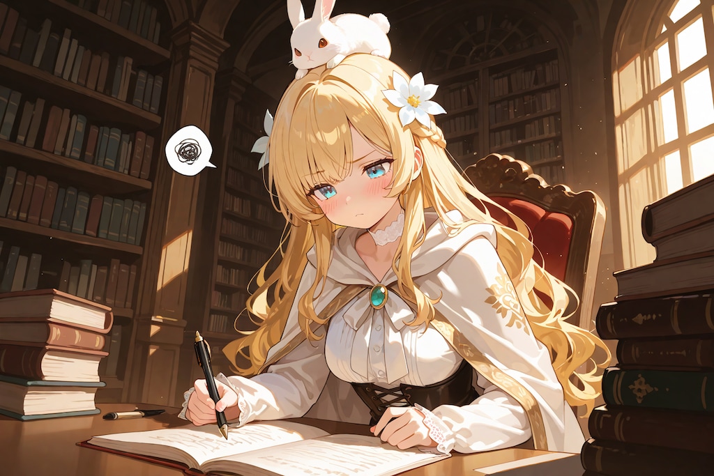 姫様、お勉強の時間です