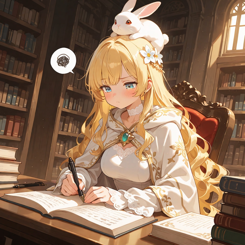 姫様、お勉強の時間です