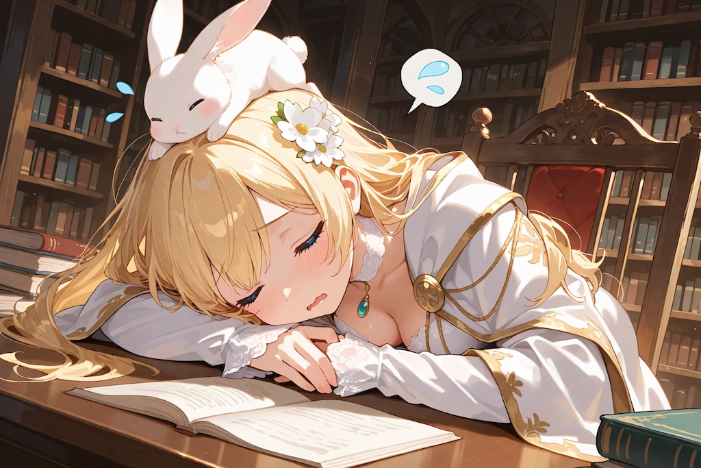 姫様、お勉強の時間です