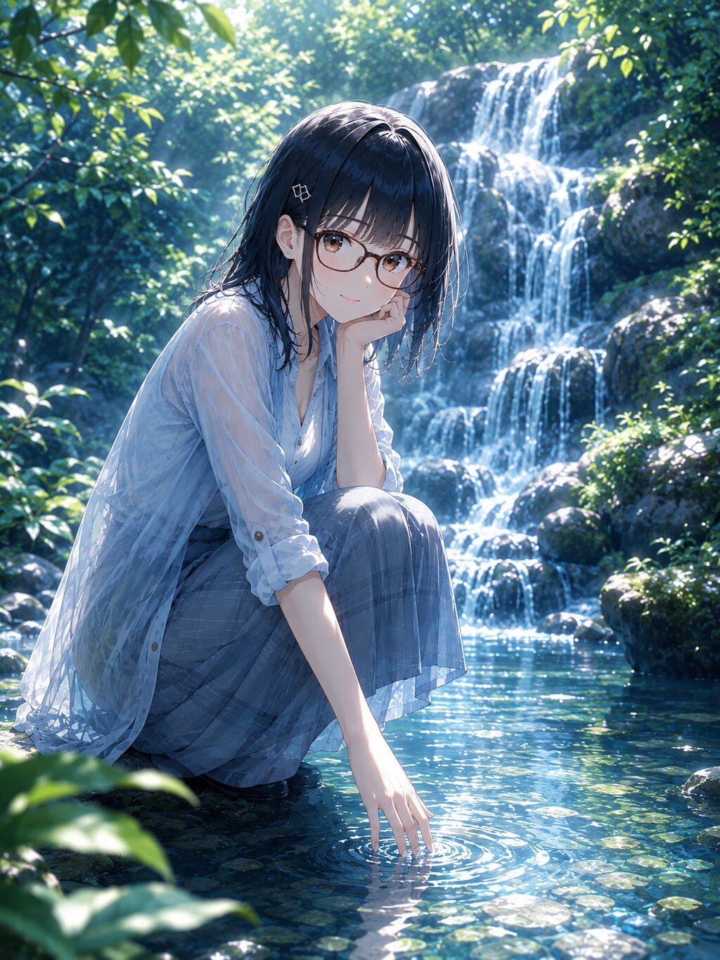木漏れ日の涼