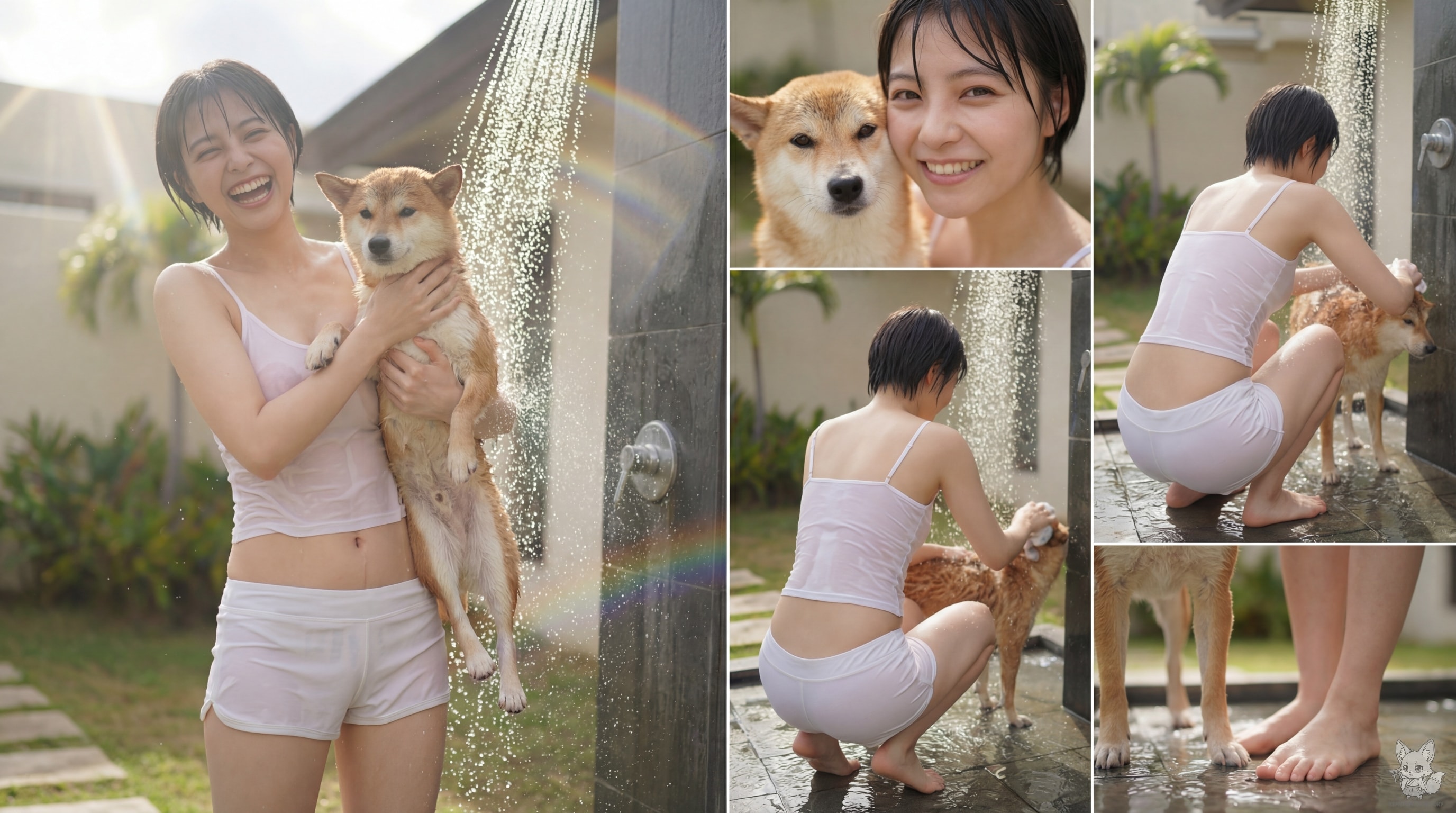 胡桃 空想写真集 「Splash」 Page002