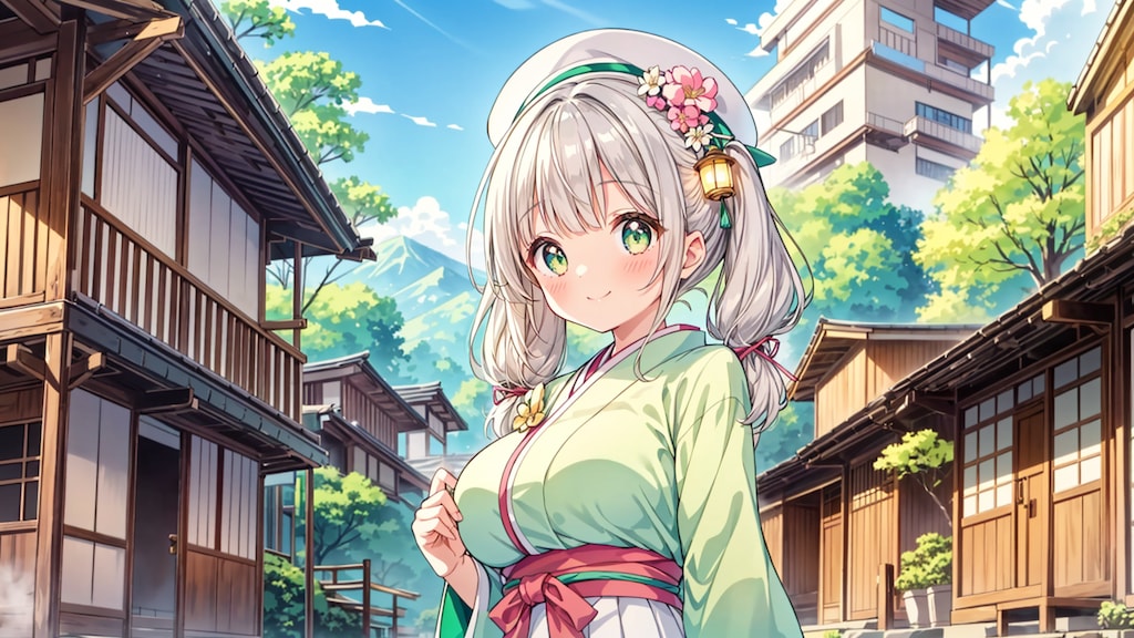 休みは温泉街へ