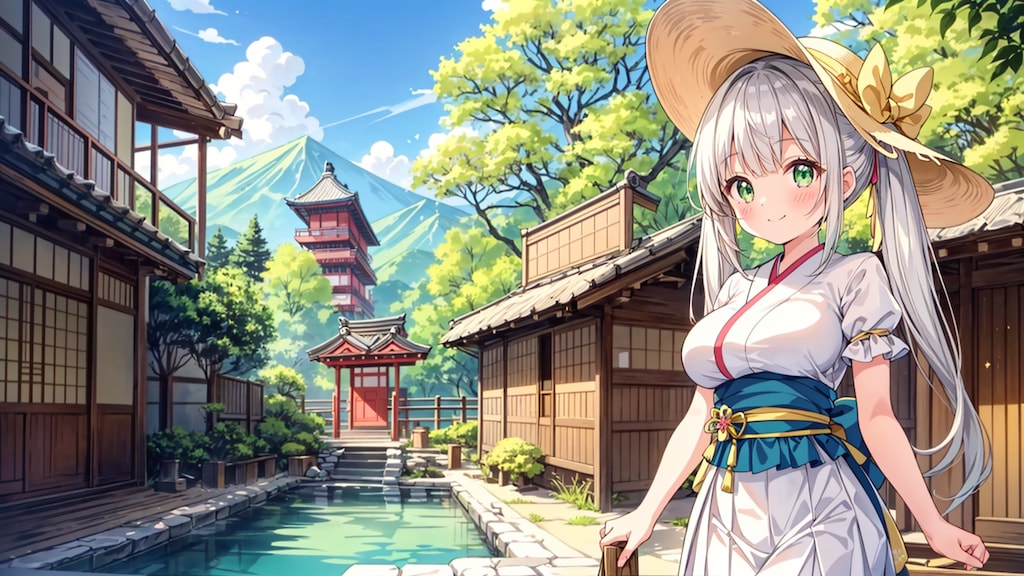 休みは温泉街へ