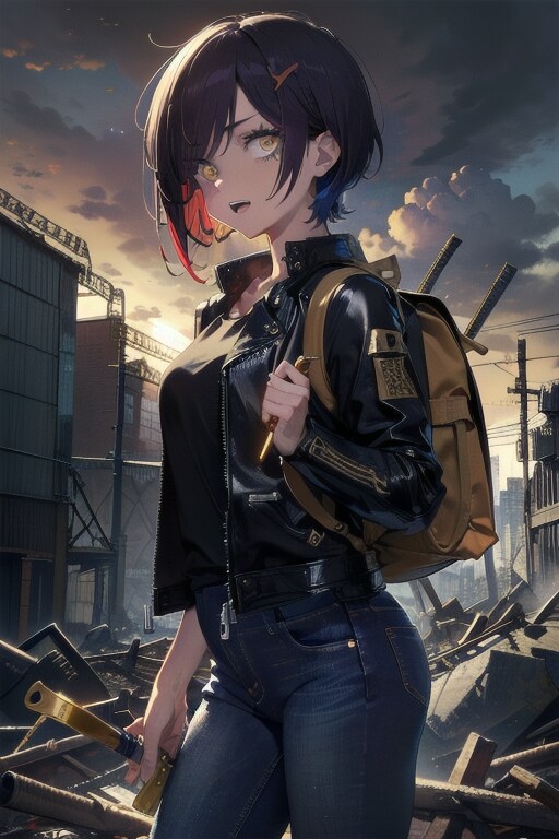 ほんじゃ、行ってきますかね… | の人気AIイラスト・グラビア