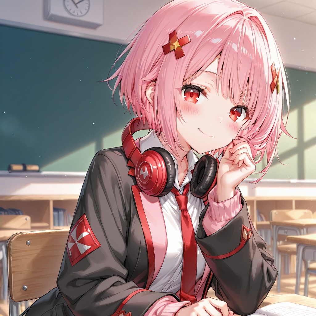 ヘッドホンとひーちゃん