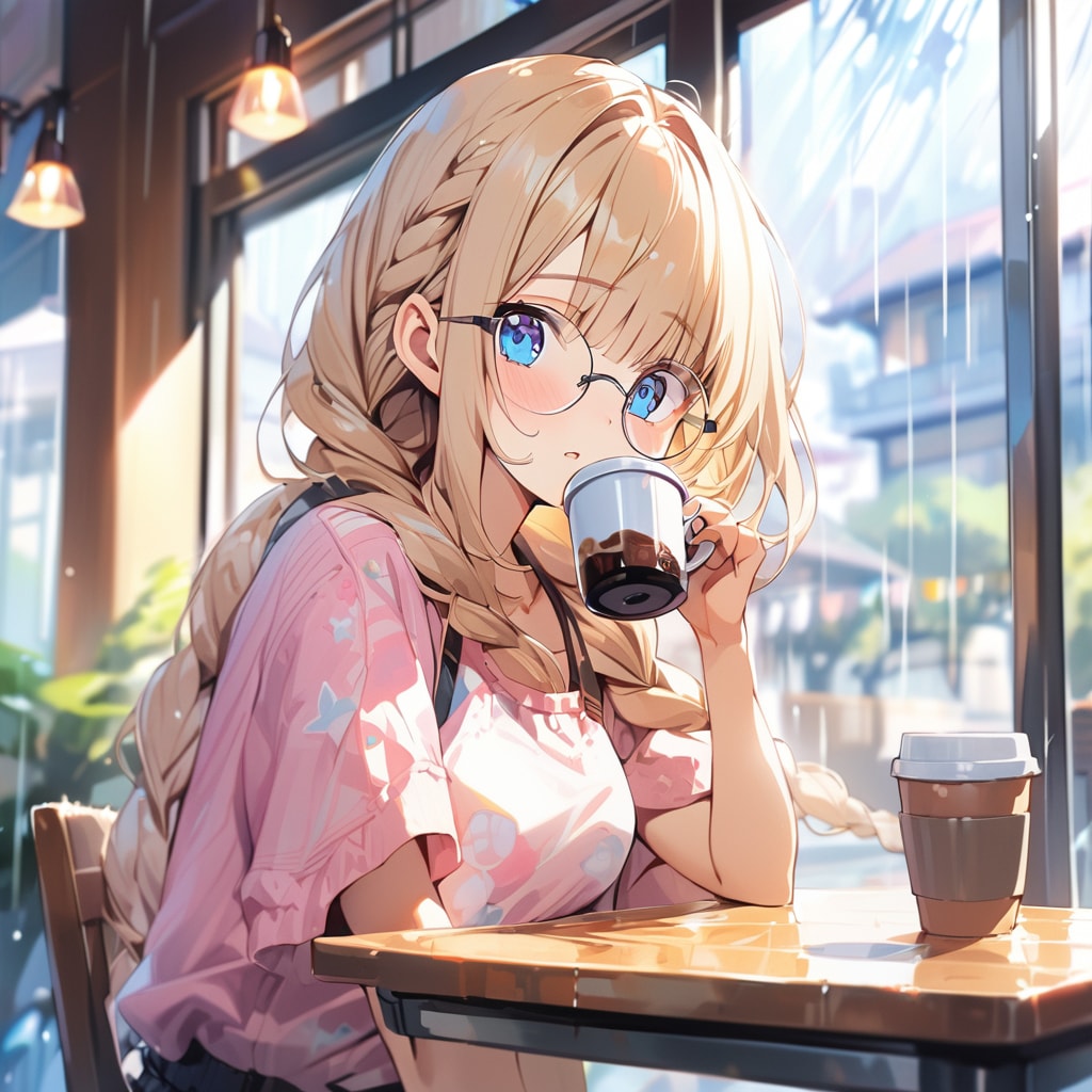 雨の朝２
