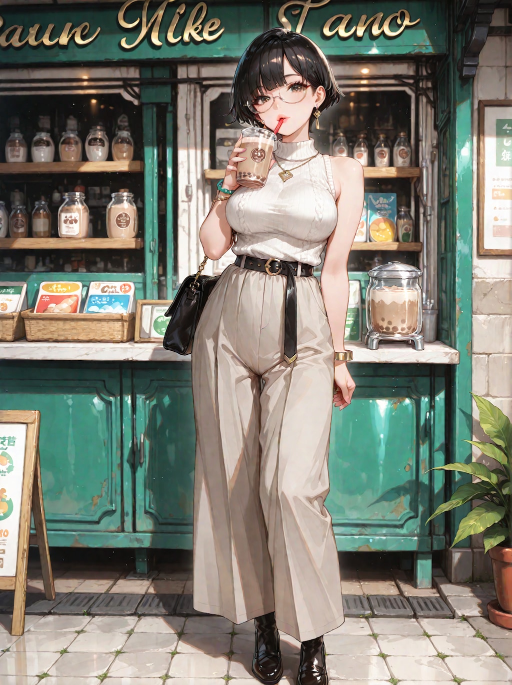 タピオカミルクティー