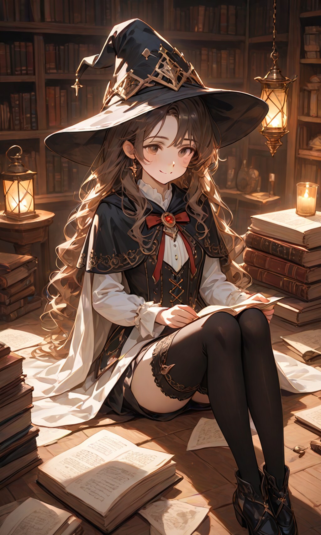 勉強熱心な魔女