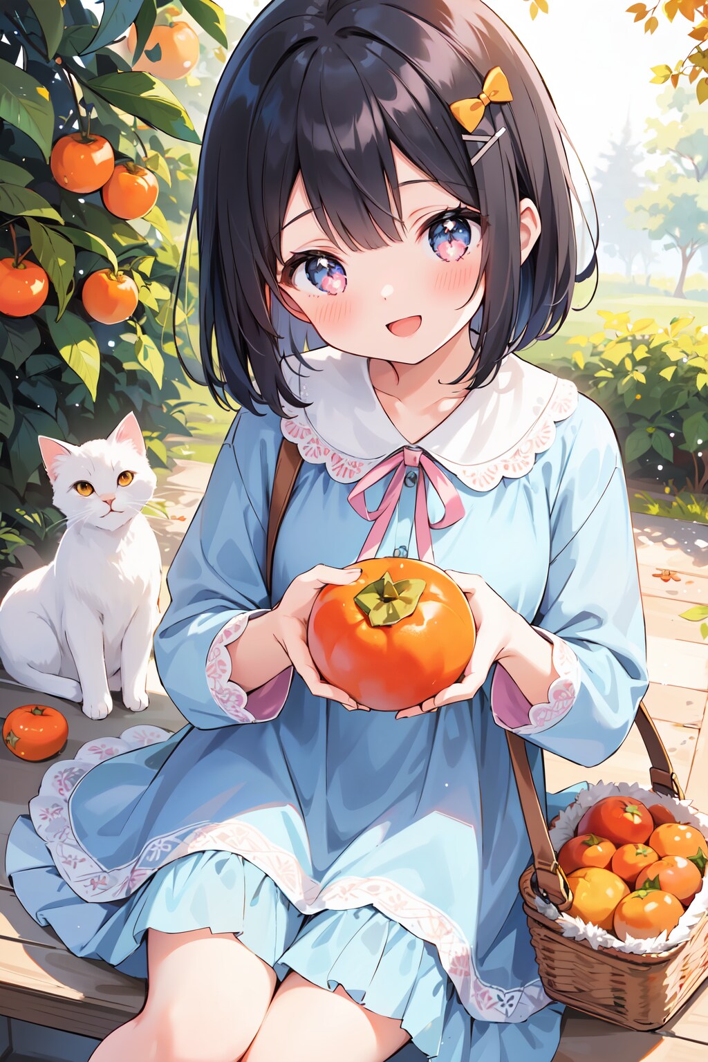 大きな柿！