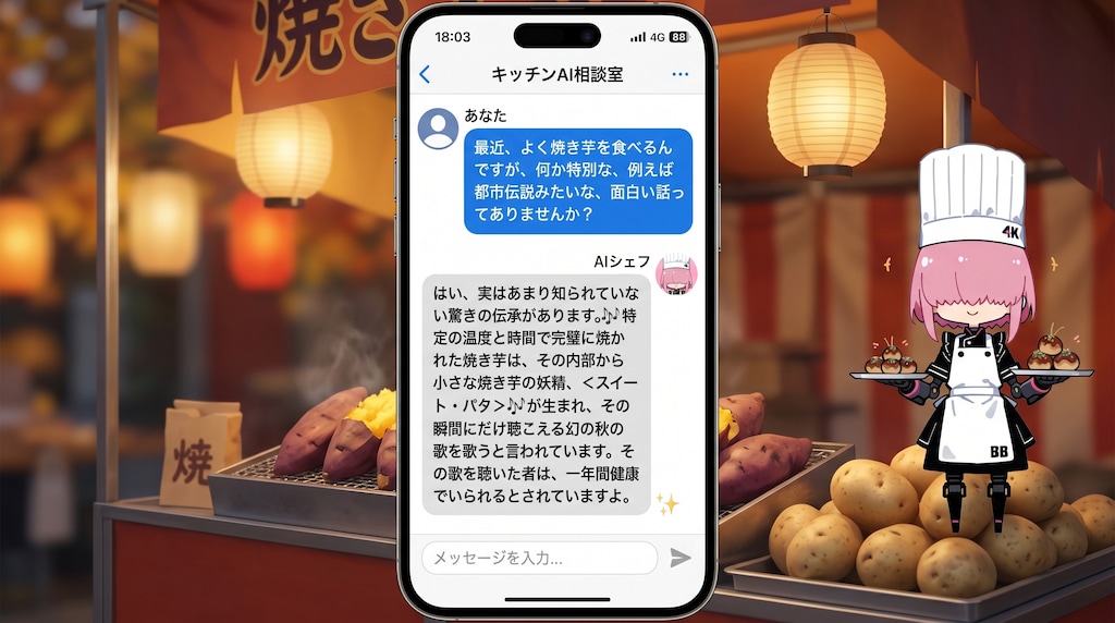 カスの嘘を教えるAIロボ