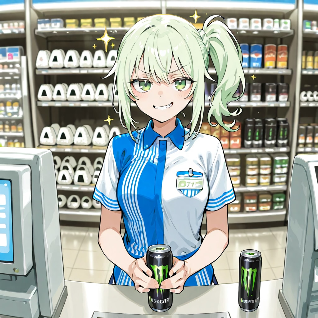 エナドリ推し店員