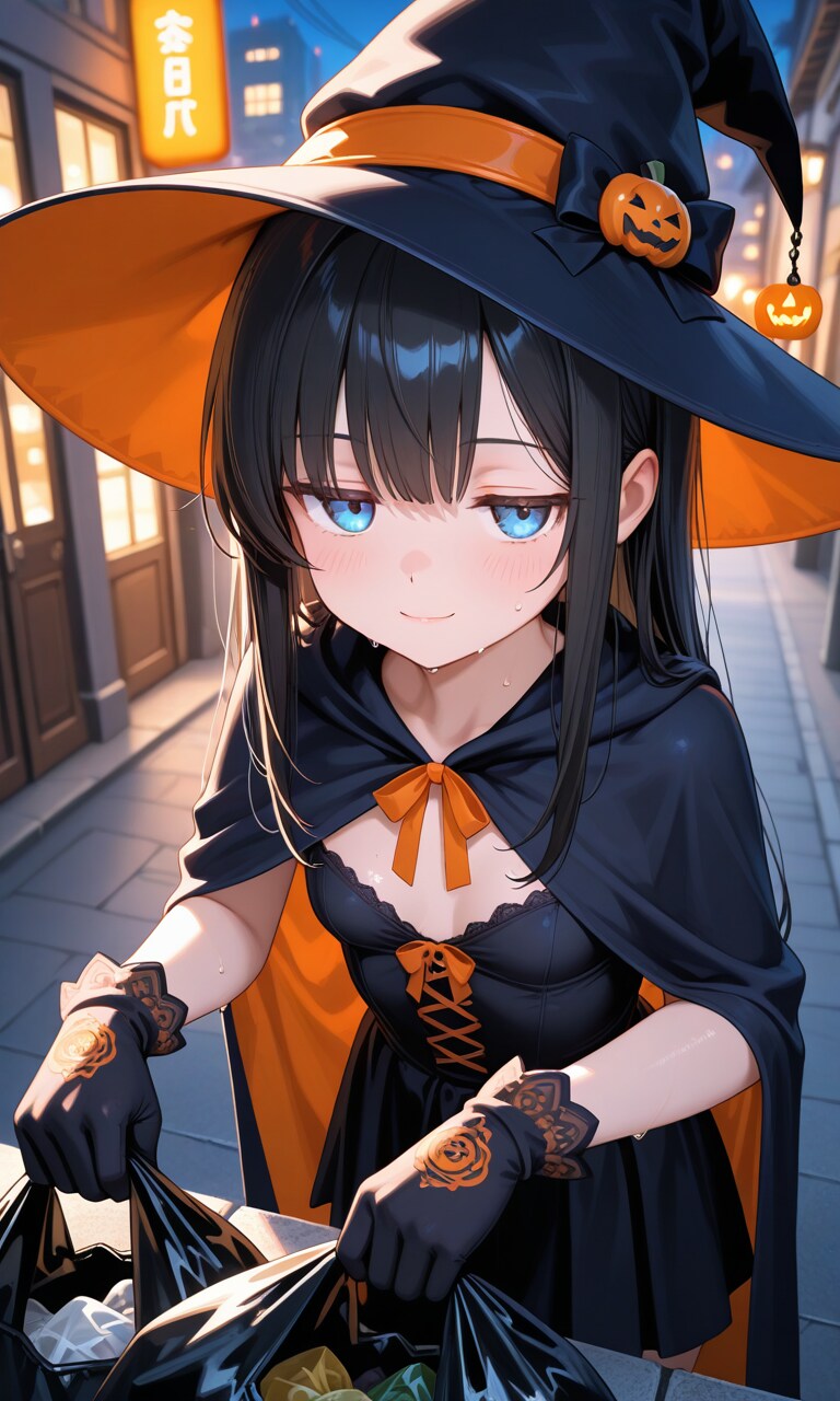 ハロウィンの後始末