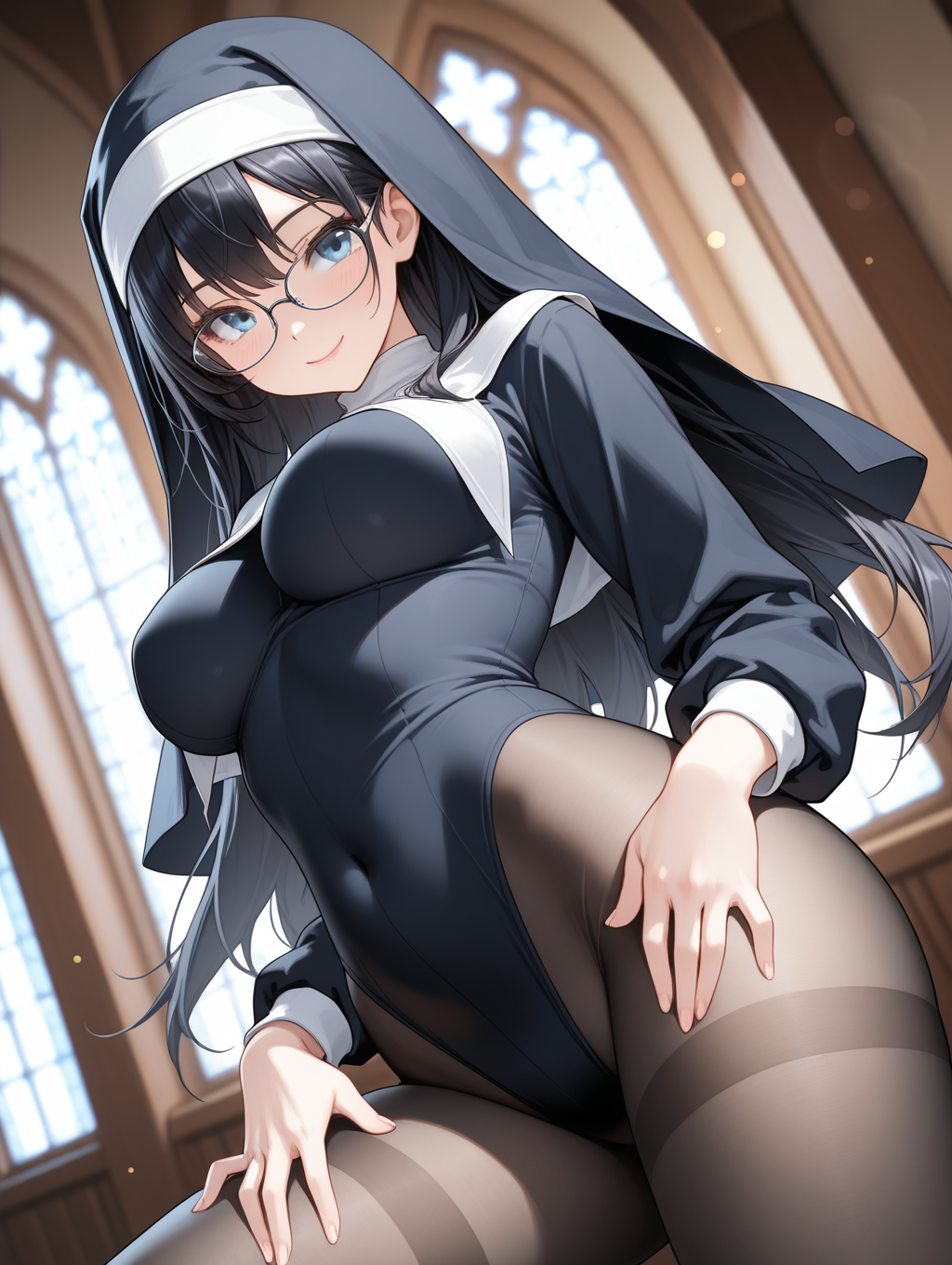 修道服xレオタード #有圀舞