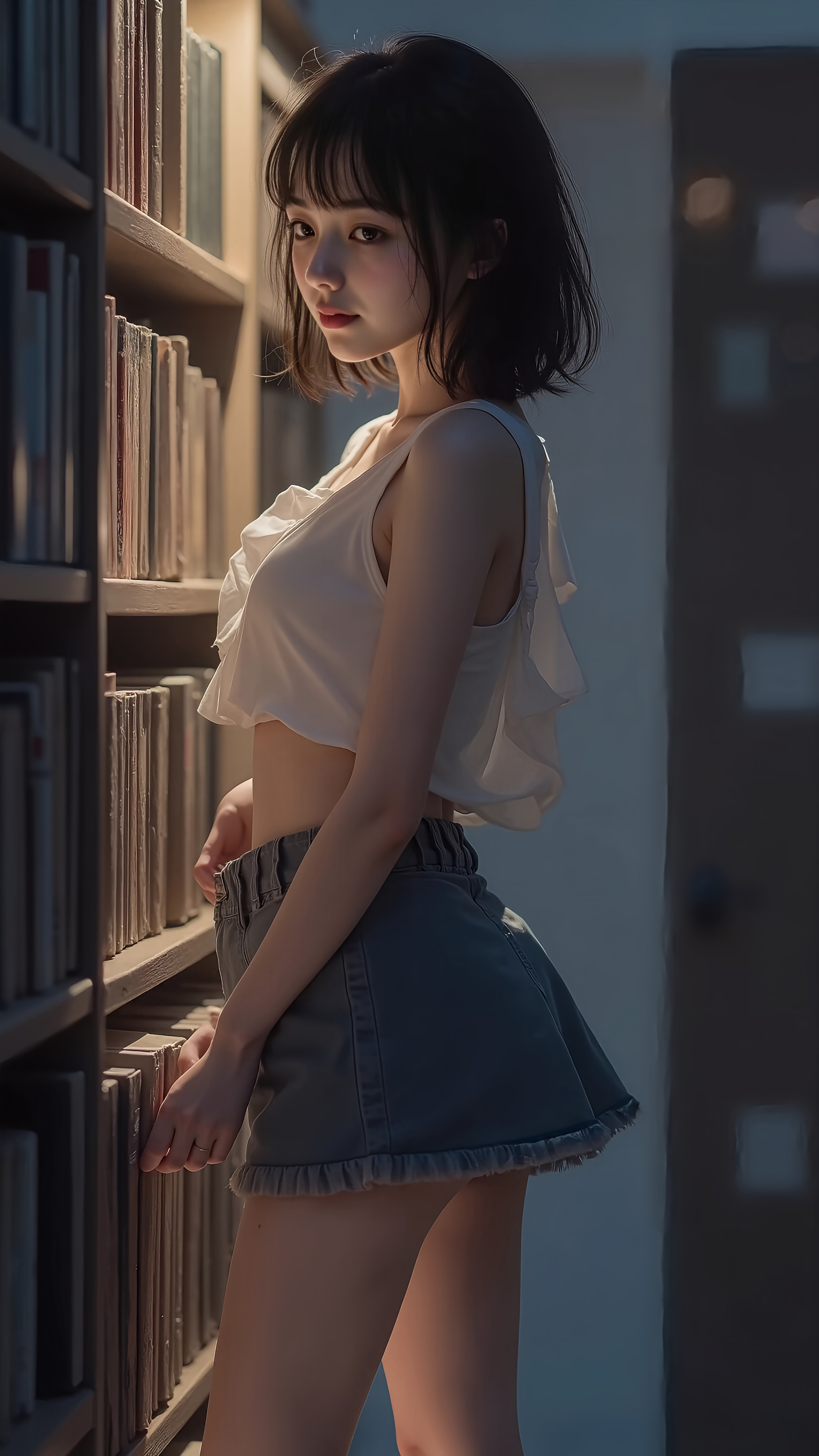 図書館の君