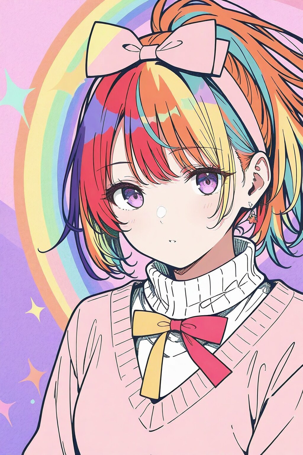 Rainbow UNICORN | の人気AIイラスト・グラビア