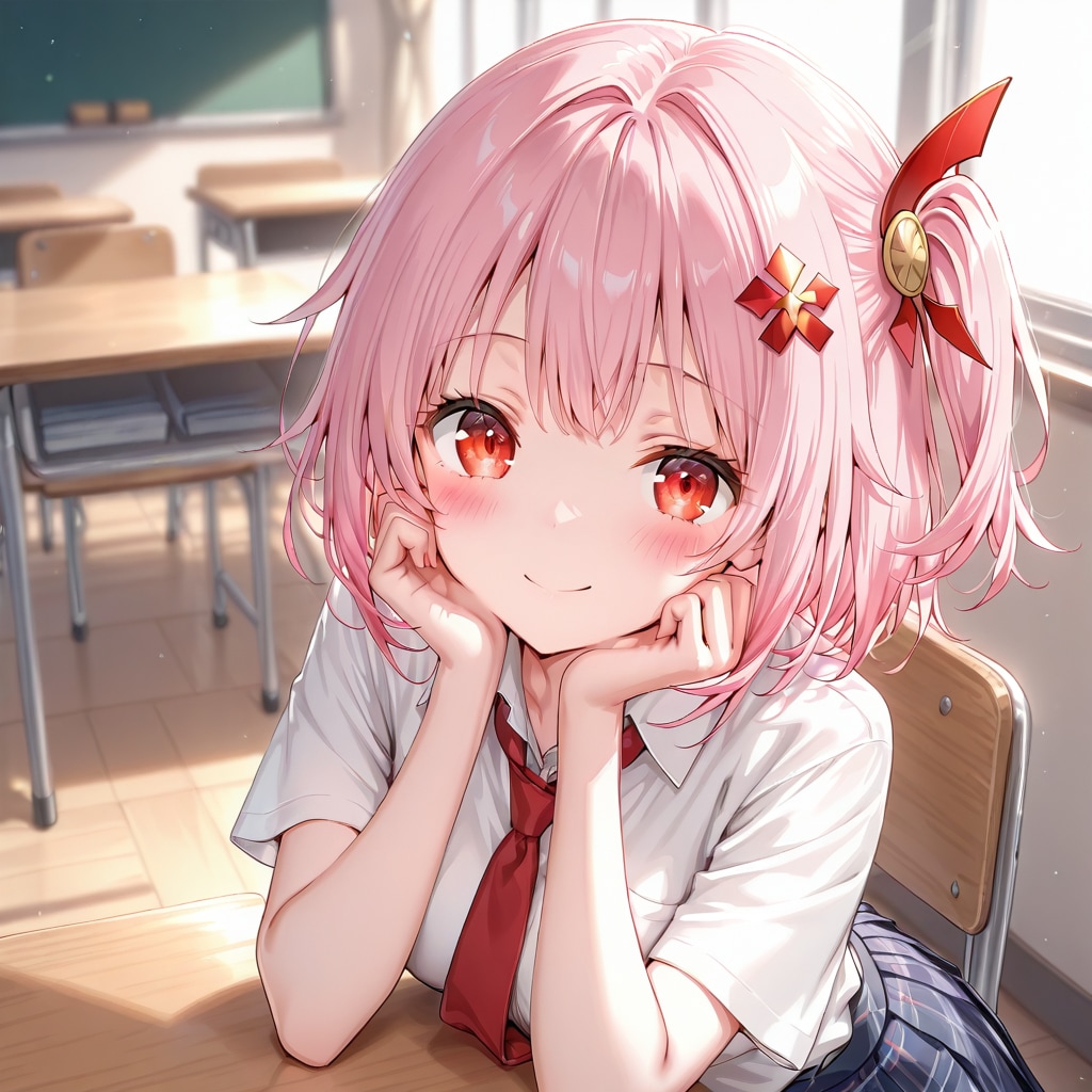髪まとめひーちゃん