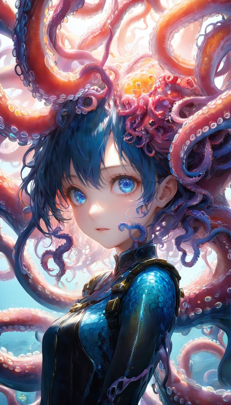 触手少女