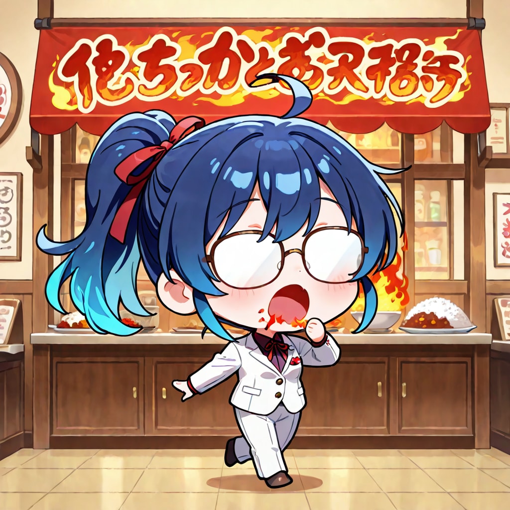 青髪ちゃん