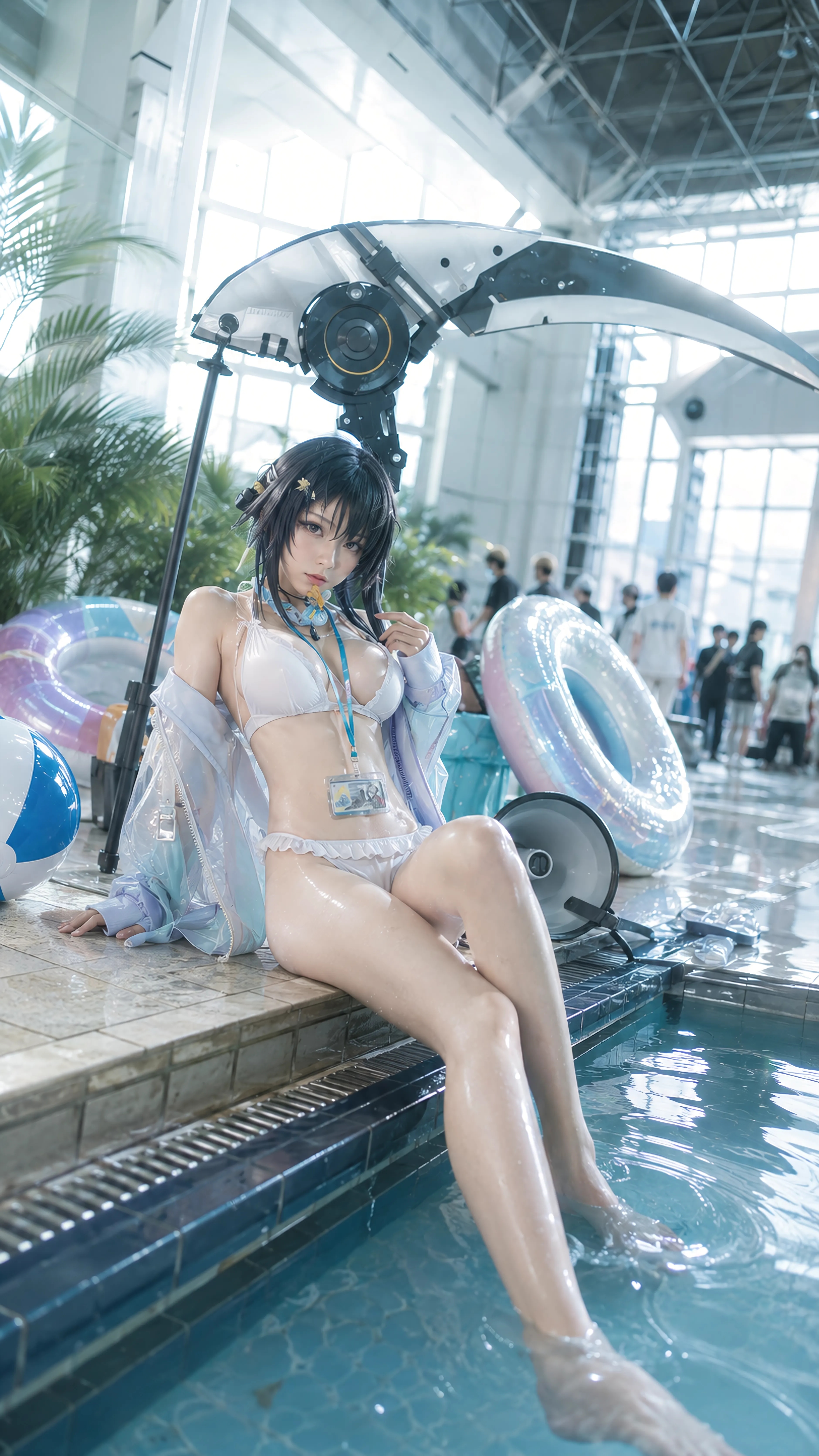 Poolside Guardian