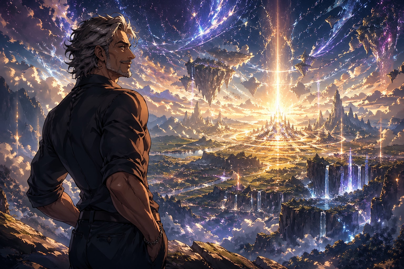 数十年ぶりに訪れた絶景 | の人気AIイラスト・グラビア